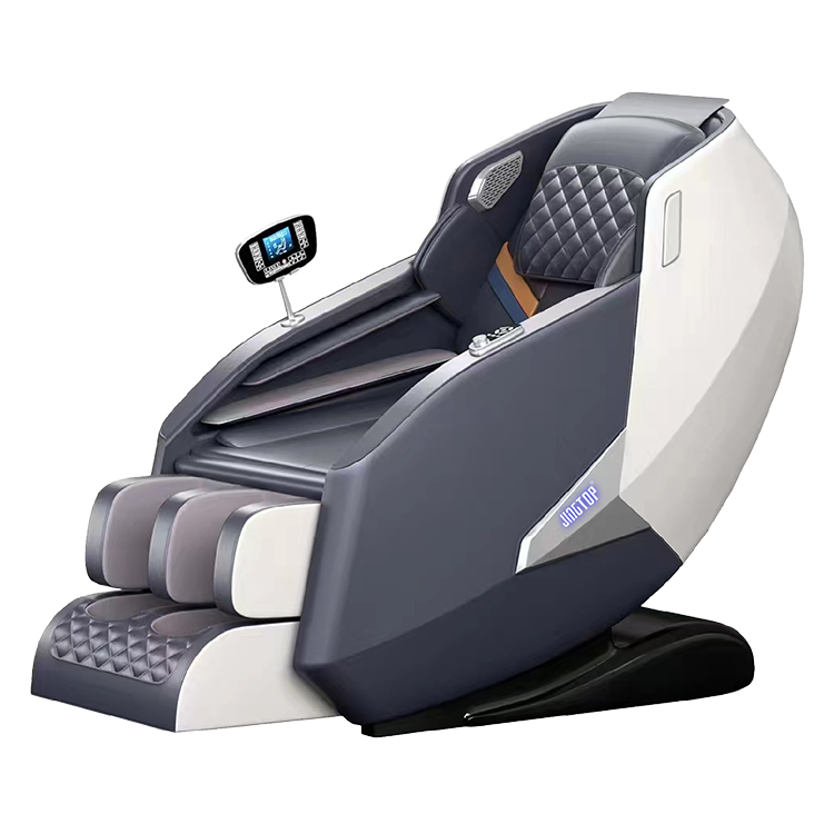 PU Leather Silent Movement Fix Roller Massage Chair thumbnail 3